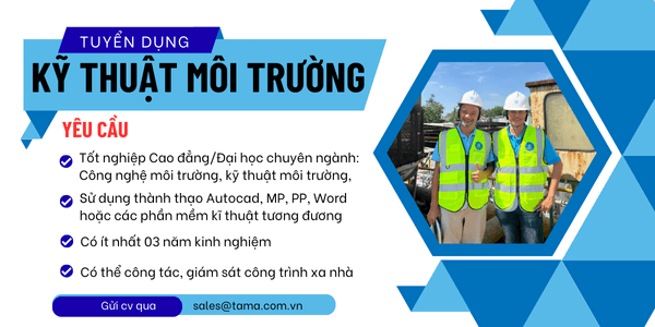 tuyen dung nhan vien ki thuat moi truong