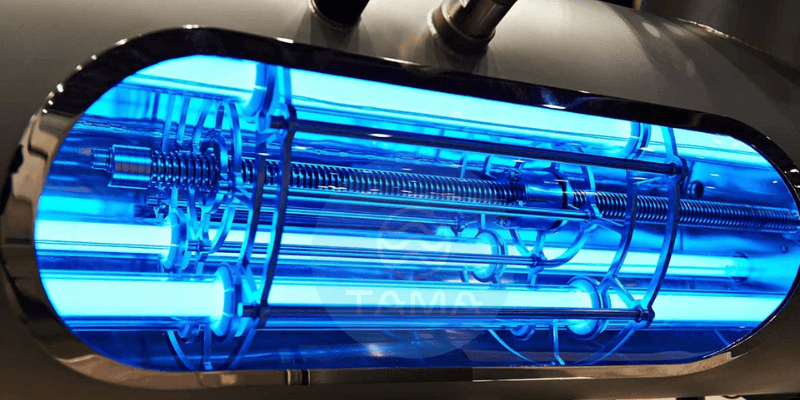 tac dụng của đèn uv trong xử lý nước