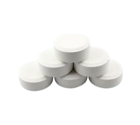 Hóa chất ức chế rong reu, vi sinh dạng viên nén xử lý cho tháp giải nhiệt TAMA ST270