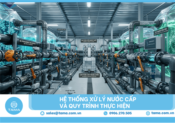 Hệ Thống Xử Lý Nước Cấp Và Quy Trình Thực Hiện