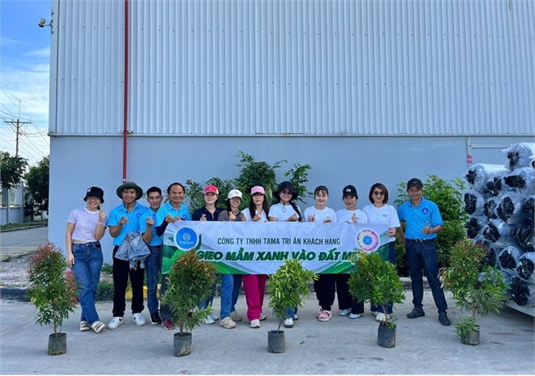 TAMA tri ân khách hàng bằng hơn 600 cây xanh 